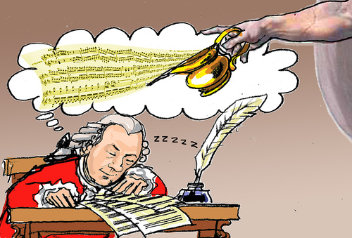 Zeichnung Ein unverdienter Glücksfall