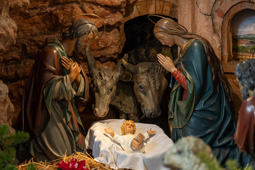 Krippe in St. Severin / Erzdiözese Wien/ Schönlaub Krippe in St. Severin in Währing 2022